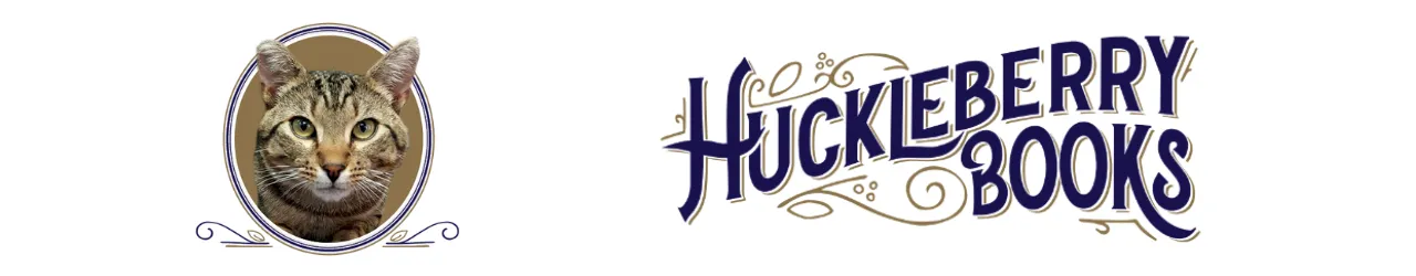 Huckleberry Books promotional banner